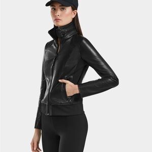 RUDSAK “Rebecca” WOMEN'S FITTED LEATHER BIKER JACKET